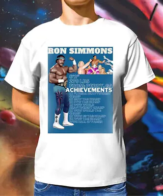 £8.99 • Buy Ron Simmons Atlantic NWO WCW NWA WWE WWF AEW NJPW Wrestling T-Shirt All Sizes