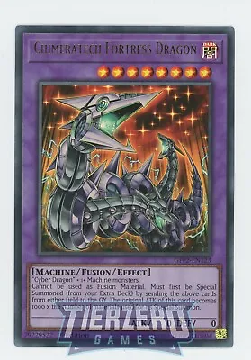 Yugioh Chimeratech Fortress Dragon GFP2-EN123 Ultra Rare 1st Edition Near Mint • £2.15