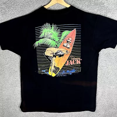 Vintage Panama Jack Surfing Beach Single Stitch T-shirt Size XL 80s 90s • $15.75