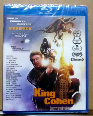 KING COHEN - Blu-ray / CD - LIMITED EDITION - LA LA LAND Brand New! LARRY COHEN • $19.99