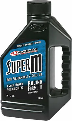 Maxima Racing Oil Super M 2-Stroke Motorcycle ATV Premix Oil | 1 Pint | 20916 • $18.05