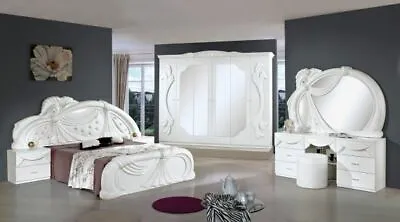 £2099 • Buy Italian Julieta Bedroom Set Complete 6 Piece 12 Months 0% 