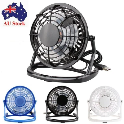 $24.42 • Buy Summer Plastic Cooling Mini Fans Portable Table Fan Desk Fan USB Powered