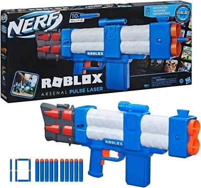 $99 • Buy Nerf Roblox Arsenal Pulse Laser Motorized Blaster Ages 8+ New Toy Gun Fire Play