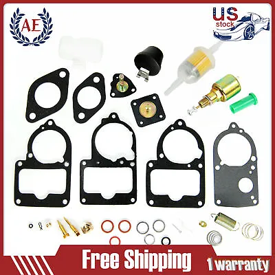 Universal VW Carburetor Rebuild Kit EMPI 28-34 PICT3 Cut Off Valve & Float • $17.08