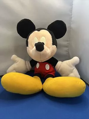 Disney Micky Mouse Soft Toy Teddy 16” Everyone Love To Get Applause/ Mickey Kids • £9.99