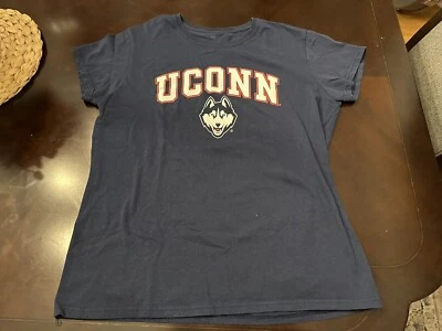 $7 • Buy UConn Huskies Shirt Sz L Womens