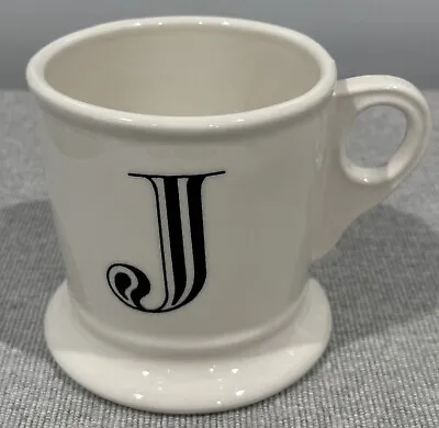 Anthropologie Monogram “J” Coffee Tea Cocoa Mug-14 Oz -Microwave/Dishwasher Safe • $14.99