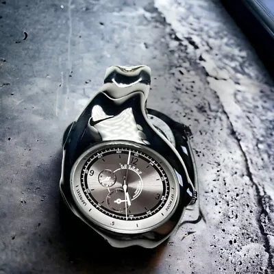 Nike Triax Steel Watch Iron Swoosh • $280