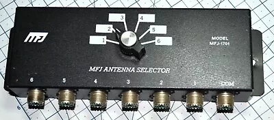 Mfj-1701 6 Position Hf Antenna Switch • $99.99