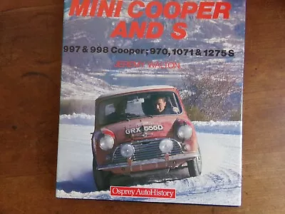 MINI COOPER And S   997 & 998 Cooper ; 970 1071 & 1275 S     Jeremy Walton • $28.95