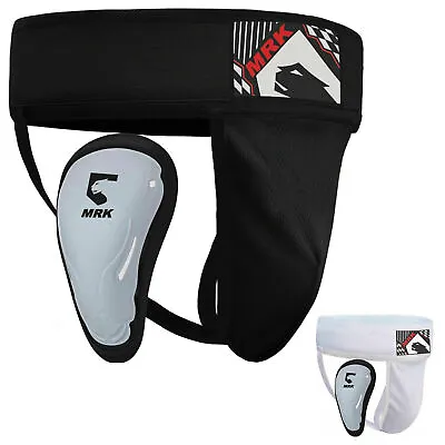 MRK Groin Guard With Gel Cup Protector MMA Boxing Abdominal Mesh Jock Straps • £5.99