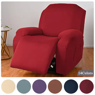 Stretch Recliner Slipcover Furniture Chair Lazy Boy Cover Anti Slip Protector. ` • £5.84