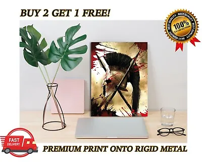 $15.68 • Buy METAL Poster 300 Spartan Warrior Classic Movie Art Print Plaque Gift