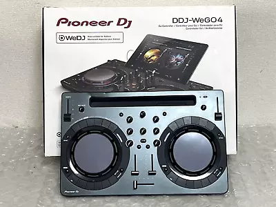 Pioneer DJ DDJ-WEGO4-K Black DJ Controller Dual Deck DDJWEGO4 K Used From Japan • $164.99