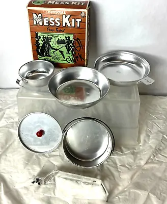 Official Mess Kit Camp Tested 5 Pc Mess Kit Aluminum - Japan Vintage • $14.99