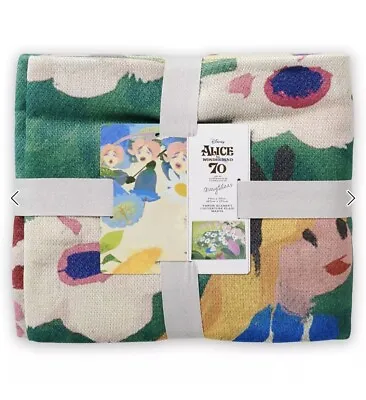 Disney Alice In Wonderland By Mary Blair Throw Blanket   • $50.61