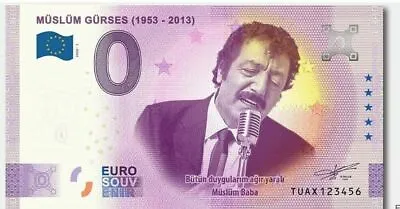 £3.73 • Buy 0 Euro - Muslum Gurses - 0 Euro Turkey - Limited 5000 PCS - 0 Euro Souvenir