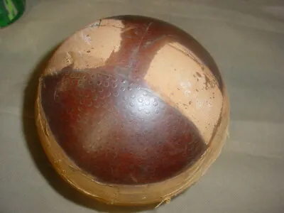 RARE VINTAGE OLD RUBBER SHOT PUT BALL W/ LEAD SHOT 11.2 Lbs. • $75