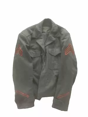 Late Ww2 Korea Usmc Officer Tailord Vandergrift Jacket Named K.P Giese • $49.99