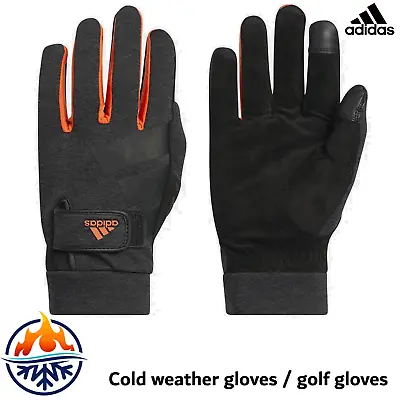 Adidas Golf Gloves Adidas Cold Weather Golf Thermal Gloves Running Gloves New • £19.99