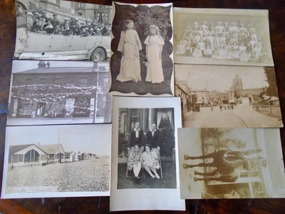 £3.99 • Buy Photo Cards Circa 1890 1920- Charabanc, Rhyl. North Wales,outside The White Rose