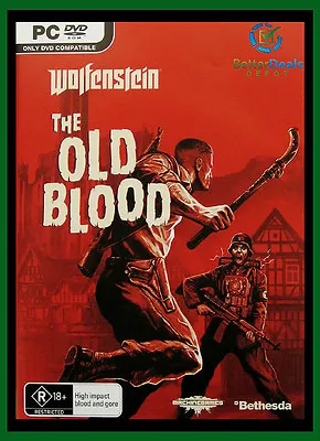 Wolfenstein: The Old Blood PC Game FPS Brand New & Sealed  *AU Stock* • $16.95
