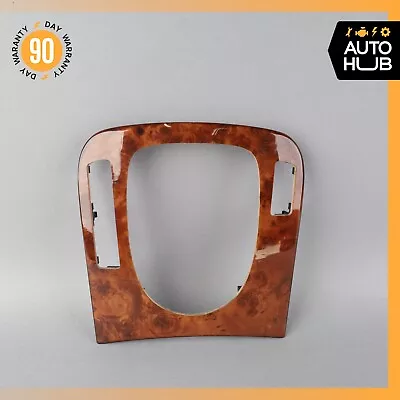 03-06 Mercedes W220 S600 S430 S500 Center Console Shifter Bezel Trim Wood OEM • $45.65