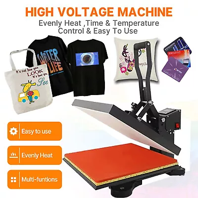 15  X 15  DIY T-shirt Sublimation Digital Transfer Machine Heat Press Machine • $124.93