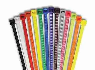 Coloured Cable Ties 100x2.5mm Pack Of 1000 Mixed • £9.90