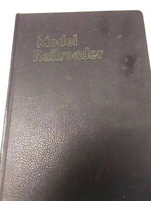 1958 Kalmbach Bound Volume #25 Model Railroader Magazine • $25