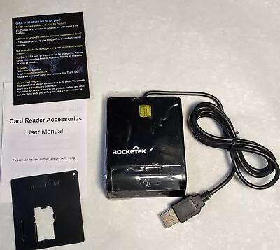 New Rocketek Smart Card Reader Military CAC • $19.99