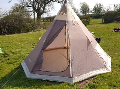 Eurohike Teepee - 4 Berth Man Festival / Hiking / Backpacking / Camping Tent • £79.99