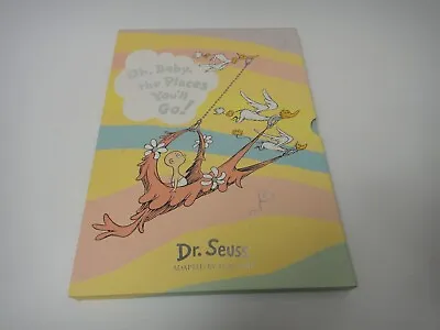 Oh Baby The Places You'll Go Dr Seuss HC Gift Set Baby Classic • $29.95