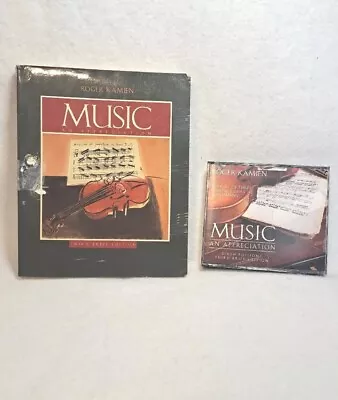 Music: An Appreciation Paperback 3rd Brief Edition + 3 CD Set 6th Edition • $14.99