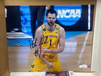 Hunter Dickinson Autographed Michigan Wolverines 8x10 Photo Signed UM 2022 Jsa • $47.99