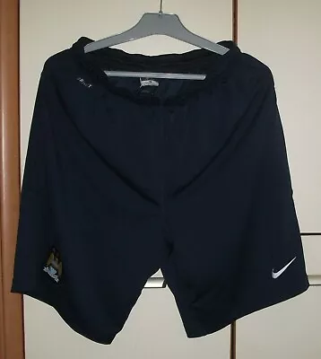 Manchester City Football Soccer Training Shorts Nike Size XL • $25