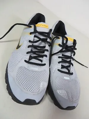 Nike  Livestrong Gray  Yellow Rare Shoes Men's Size 10.5    487934-007 • $69.94