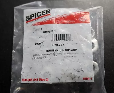 Genuine Spicer U-Joint Strap & Bolt Kit 1480 1550 SP 3-70-38X • $14.99