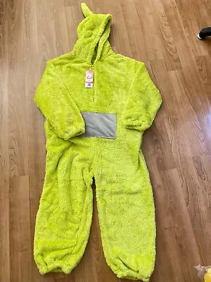 Teletubbies Adult Unisex Green Jumpsuit Party Fancy Dress Halloween Costume • $32