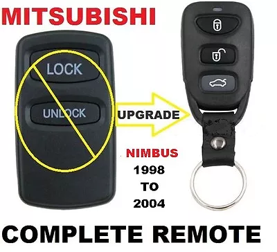 Fits Mitsubishi  NIMBUS Remote Fob Key Less  1998 1999 2000 2001 2002 2003 2004 • $42.95