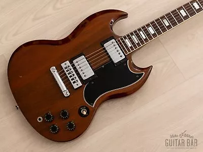 1976 Gibson SG Standard Vintage Guitar Walnut 100% Original W/ Tarbacks Case • $3999.99