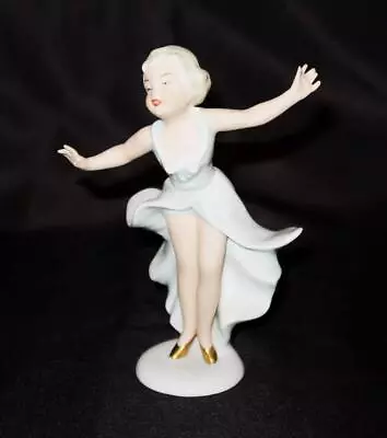 Vintage Schaubach Kunst Wallendorf Germany Marilyn Monroe Dancer  5 1/4  • $62.99