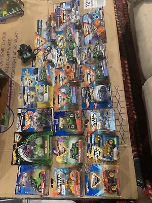 1:64 Hot Wheels Monster Jam 23 Truck Lot Of Grave Digger Rare Ones • $700