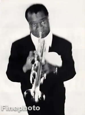 1956 Vintage RICHARD AVEDON Louis Armstrong Jazz Trumpeter Music Photo Art 16x20 • $219.42