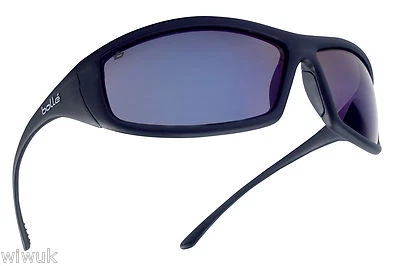 £11.99 • Buy Bolle SOLIS FLASH Blue Tinted Anti Scratch Safety Glasses - FREE Storage Pouch