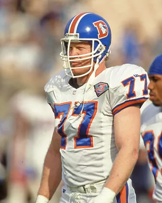 $5.49 • Buy Denver Broncos KARL MECKLENBURG Glossy 8x10 Photo 1994 Football Print Poster