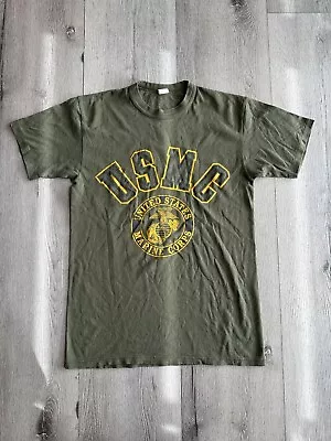 Vintage 80s USMC Marine Corps Single Stitch Shirt - Medium • $12