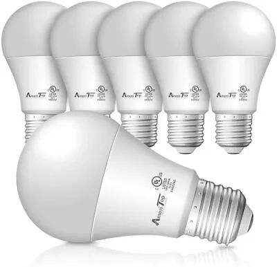 A19 LED Light Bulbs 6 PackEfficient 9W 830Lumens General Lighting Bulb Daylight • $11.99