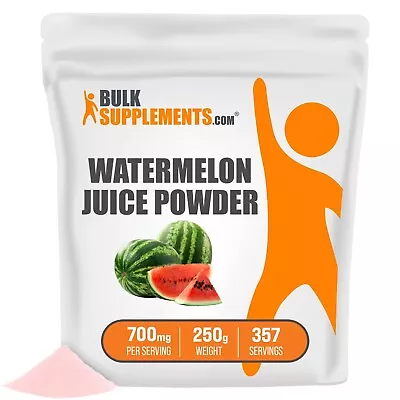 BulkSupplements Watermelon Juice Powder 250g - 700mg Per Serving • $18.96